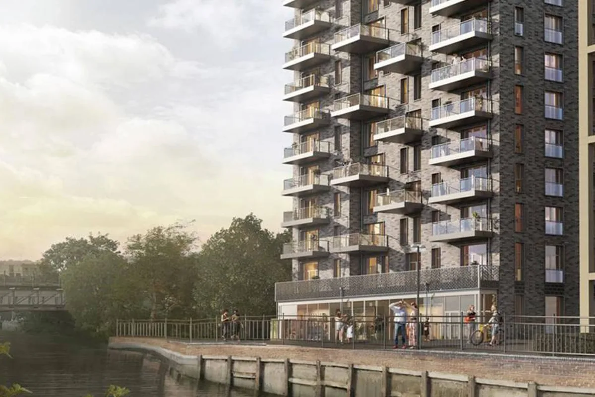 Osiers Square residential development in Wandsworth