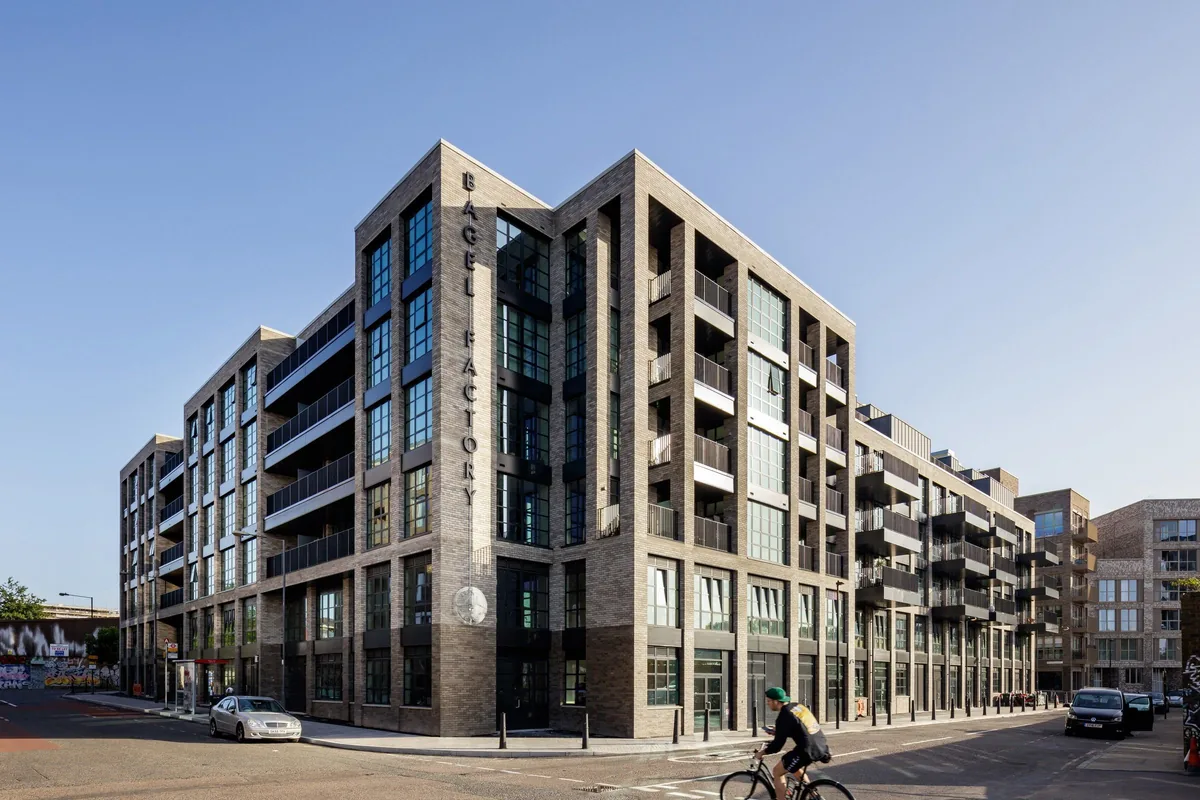 Bagel Factory residential development in Hackney Wick